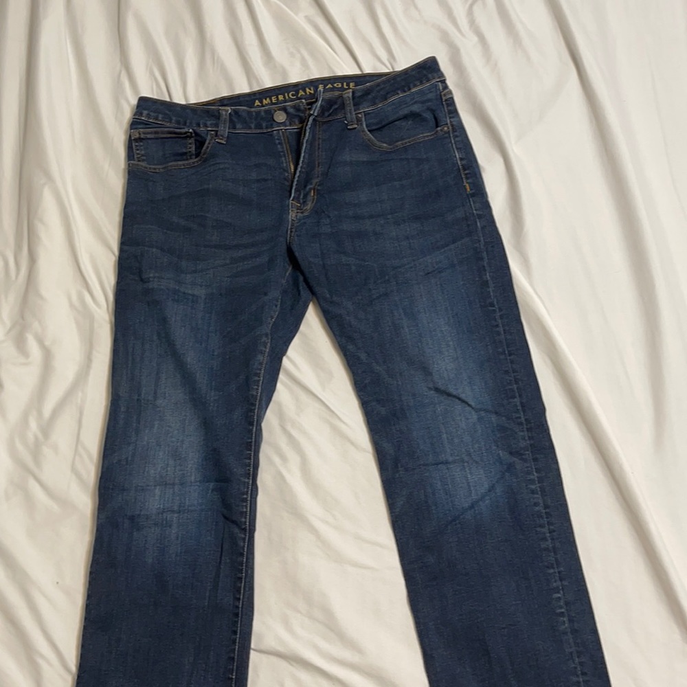 American eagle dark wash jeans / 34x30
